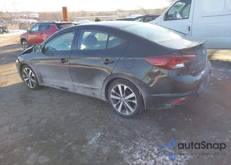 2019 Hyundai Elantra Se из США, поврежденный, VIN KMHD74LF8KU874561